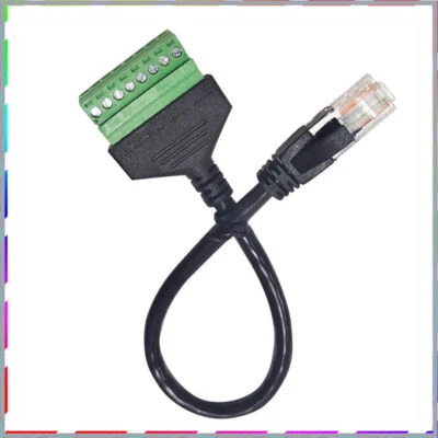 RJ45 common type network solderless adapter cable 8-core extension cable - Image 1 of 4