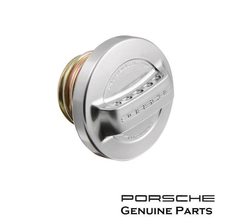 Genuine Porsche 911 G Model 964 993 Carrera Aluminum Look Fuel Cap PCG20127100 - Image 1 of 1