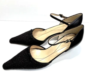 Zapato de salón Kate Spade para mujer aspecto de tweed punta puntiaguda tacón de gatito EE. UU. 8 - Imagen 1 de 5