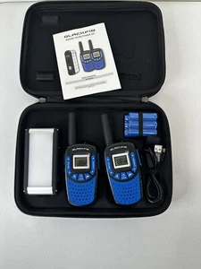 Blackfin Survival Kit Walkie Talkie 23 Mile Range Water Resistant WTK001 Blue - Picture 1 of 4