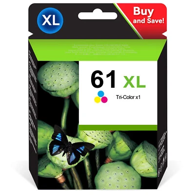#61XL Ink Cartridges for HP 61XL Deskjet 2050 2510 2512 2514 2540 3050 3510 3516 - Image 1 of 4