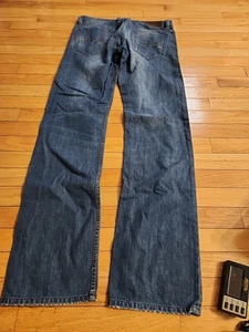 Diesel Jeans Men 29x32 Blue Viker Washed Out Faded Denim Pants 008B9 Thrashed - Picture 1 of 7