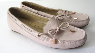 MICHAEL KORS Mujer Cuero Rosa Juliette Zapatos Mocasines Sin Cordones 8 Foto 1 de 4