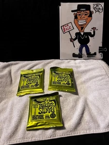 3 PACKUNGEN ERNIE BALL #2221 Nickel REGULAR SLINKY E-Gitarrensaiten Pack🎸 - Bild 1 von 3