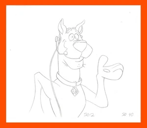 Scooby-Doo and Magilla Gorilla -2 Original Production Drawings Hanna Barbera - Picture 1 of 4