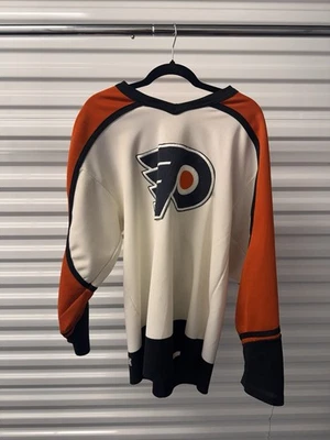 Vintage 90’s Philadelphia Flyers Hockey CCM Mesh Jersey Home Mens L  - Image 1 of 3