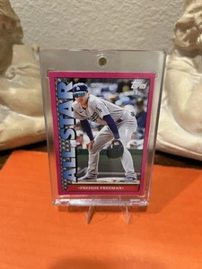 2023 Topps Throwback Thursday TBT Freddie Freeman Dodgers /5 SSP 🔥 - Picture 1 of 3