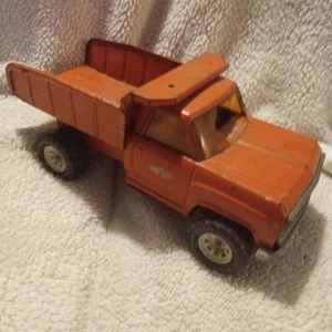 Tonka Orange Press Steel Dump Truck XR-101 Tires Vintage 1960s '70s - Bild 1 von 7