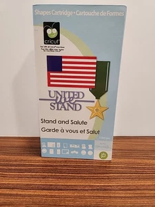 Cricut Cartridge Book Overlay United We Stand And Salute Link Status Unknown - Picture 1 of 4