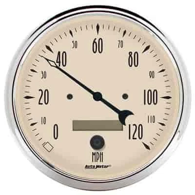 Auto Meter 1889 Antique Beige Speedometer - Image 1 of 3