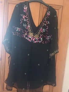 Beautiful Monsoon Ladies Blouse Size 20 - Picture 1 of 3