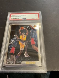 1998-99 Topps Chrome - Kobe Bryant #68 Refractor PSA7 - Picture 1 of 2