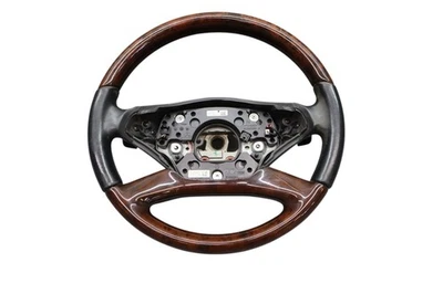10-13 Mercedes W221 S550 S63 Volante con Palancas de Cambio Conjunto Madera Fabricante Original Foto 1 de 4