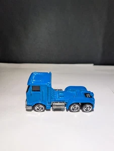 HOT WHEELS 1985 SEMI CAB WHEELER TRUCK BLAU - Bild 1 von 6