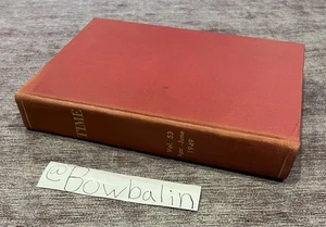 TIME magazine Vol. 53 (Apr.-June 1949) Bound Volume, Ex-Library Hard Cover Rare - Picture 1 of 7