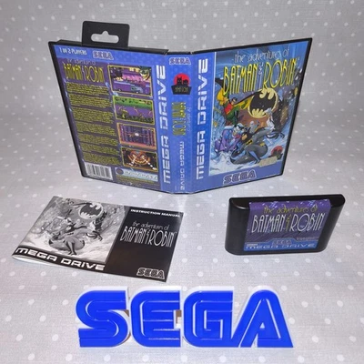 The Adventures Of Batman & Robin Sega Mega Drive - OVP, getestet & guter Zustand - Bild 1 von 4