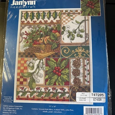 Janlynn 14 unidades montaje invierno contado punto de cruz kit, 11 pulgadas x 14 pulgadas Foto 1 de 3
