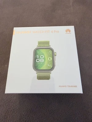 Huawei Watch Fit 4 Pro Smartwatch Grün 43mm 4GB 1.82"AMOLED Touch Bluetooth GPS - Bild 1 von 3