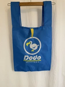 Animal Crossing Dodo Airlines Eco Bag Polyester 14L 7kg Not for Sale - Picture 1 of 2