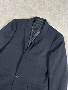 All Saints Men’s Blazer Sport Coat Size 36 Regular Black Italian Cloth - Picture 1 of 13