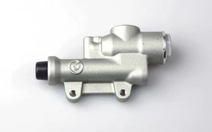 Brembo Silver 13mm Rear Master Cylinder with Integral Reservoir - 40mm Mounting - Picture 1 of 1