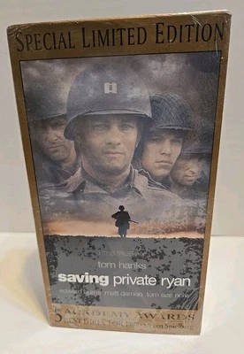 Saving Private Ryan VHS 2-Tape Set, Special Limited Edition. Sealed. - Image 1 of 4