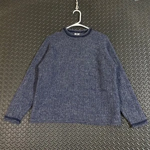 Columbia Blau Rundhals Pullover Langarm Pulli Wolle Damen Gr. XL - Bild 1 von 7