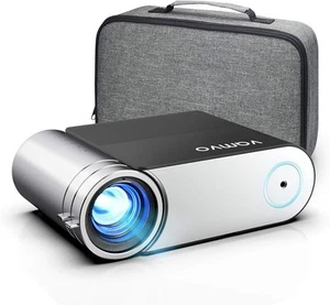 Vamvo L4200 Mini Portable Video Projector 1080P Full HD - with Case/Travel Bag - Picture 1 of 5