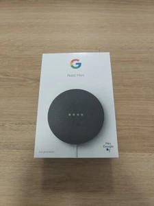 Google Nest Mini 2nd Gen Smart Speaker - Charcoal - Picture 1 of 2