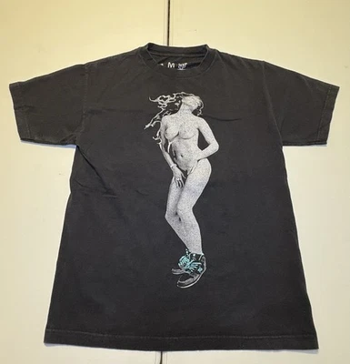 TITS x Bobby Fresh Graphic T-Shirt Men’s Medium Black Fresh Kicks Collab Tee - Image 1 of 4