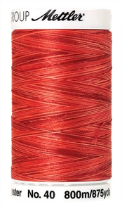 Fiesta Orange 9924 | Poly Sheen Multi - #4880 (800M / 875Y Spool) | Mettler - Picture 1 of 6