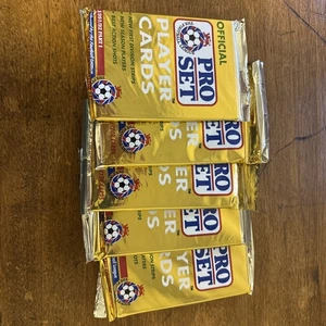 LOTE DE 6 Cartas de Jugador Oficial Pro Set 1991/92 Parte 1 **NUEVO** EN ENVOLTURA ORIGINAL - Imagen 1 de 9