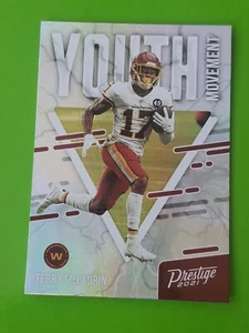 2021 Panini Prestige Youth Movement YM-11 Terry McLaurin Washington Commanders - Picture 1 of 2