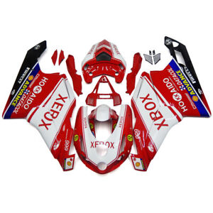Injection Red White Fairing Kit for Ducati 999 749 2003 2004 03 Plastic Bodywork
