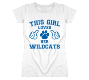 This Girl Loves Her Kentucky Wildcats Basketball T Shirt - Picture 1 of 3
