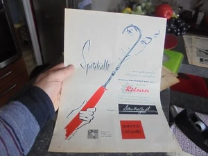 Publicité 1958 Issue de Magazine Parapluie Sauvagnat aux Galeries Lafayettes - Imagen 1 de 1