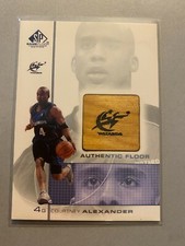 A12,844 - 2000-01 SP Game Floor Authentic Floor #CA Courtney Alexander
