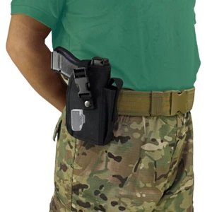 Right Handed Tactical OWB Gun Holster Fits Pistol with Laser or Light Attachment - Picture 1 of 10