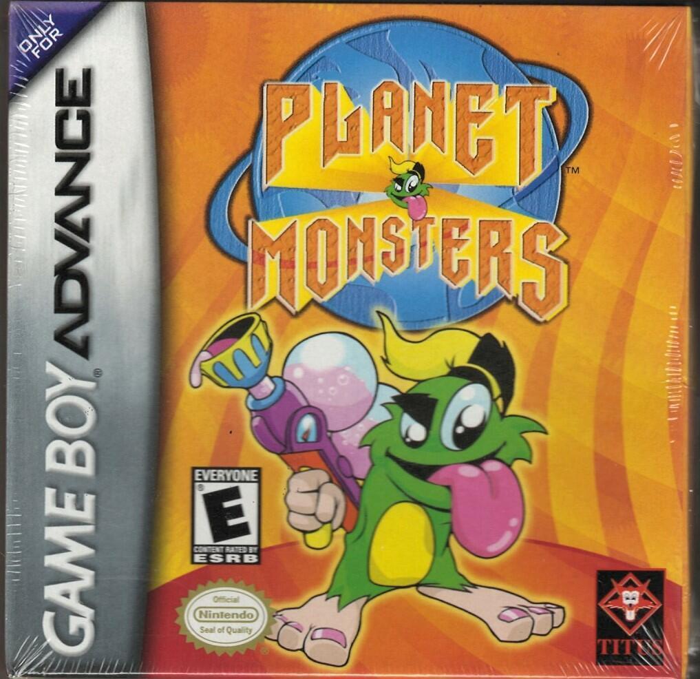Planet Monster GBA (Brand New Factory Sealed US Version) Game Boy Advance