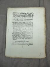 ARREST CONTRADICTOIRE DE LA COUR DES AIDES. 1779. Fermes unies.