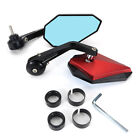 Handle Bar End Rearview Mirrors Fit For Honda Cbr650r Cbr1100xx Vfr750f Vfr800