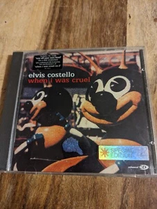When I Was Cruel by Elvis Costello (CD, 2002) Special Edition & Original Sticker - Zdjęcie 1 z 3