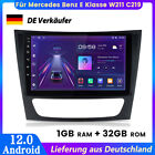 9" Für Mercedes Benz E-Klasse C219 W211 GPS Navi Autoradio Android 12 1+32G DAB+