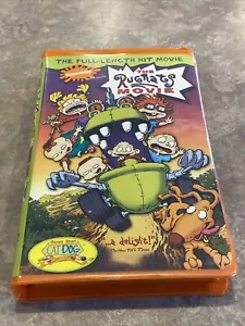 The Rugrats Movie VHS 1998 Nick Orange Tape Clamshell Tested Free Shipping - Picture 1 of 4