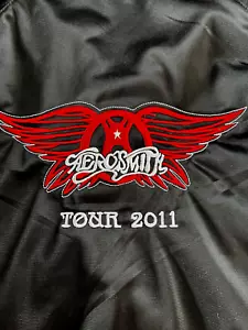 Cappotto Giacca Vintage 2011 Aerosmith Steven Tyler Tour Concerto Rock N Roll - Foto 1 di 11