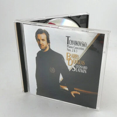CD 1993 –Tchaikowsky Piano concertos nos. 2 & 3 - Leonard Slatkin - Bild 1 von 4