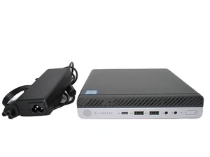 HP EliteDesk 800 G3 DM Mini Computer i5-6500T 2.5Ghz 4C 8GB 256GBSSD Wi-Fi Win11 - Picture 1 of 5