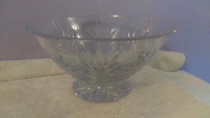 Waterford Grande Cristal Diseño Piña Cuenco Pedestal Base OH372 - Imagen 1 de 7
