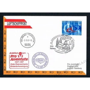 BL047 - 1997 Luftschiffpost Nr.15 Luftschiff HB-BKR - Pro Juventute - Bild 1 von 1