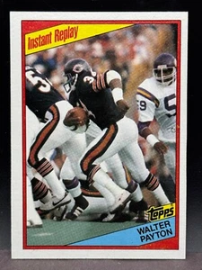 1984 Topps WALTER PAYTON Card Instant Replay No. 229 Crease-Free NM+ HOF - Picture 1 of 2